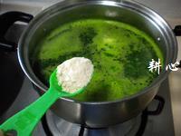 银鱼菠菜汤的做法步骤9