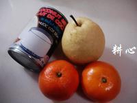柑橘梨子糖水的做法图解1