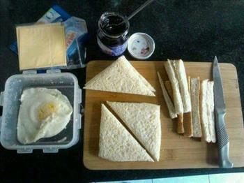 蓝莓蛋酪三明治的做法步骤3
