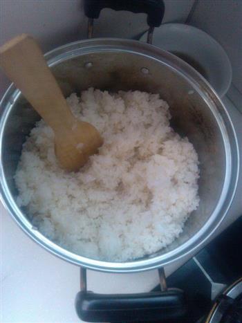 酸豇豆炒米的做法步骤5