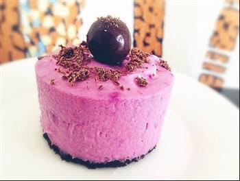 紫薯芝士蛋糕的做法图解4