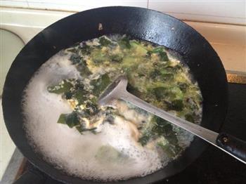 螺旋藻黄瓜疙瘩汤的做法图解7