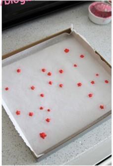 桃花手绘蛋糕卷的做法图解11