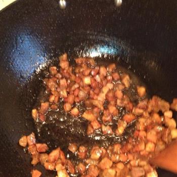 腊肉豌豆闷饭的做法步骤4