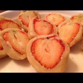 手造草莓大福的做法步骤1