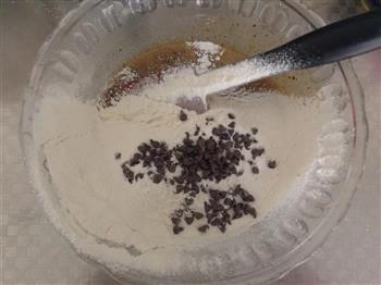 咖啡巧克力豆饼干的做法步骤2