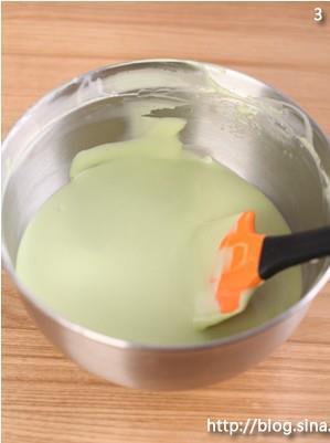 抹茶酸奶冻芝士的做法步骤3