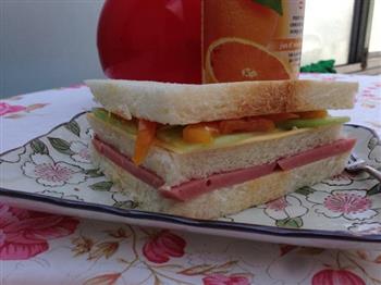 早餐三明治的做法步骤6
