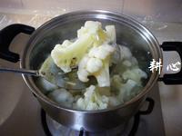 肉片炒椰菜花的做法步骤3