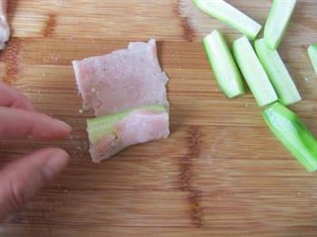黄瓜肉卷的做法图解5