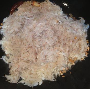 雪菜鲜海米的做法步骤5