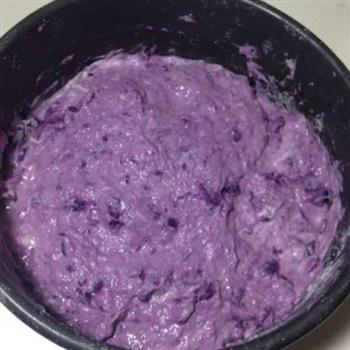 紫薯玫瑰花的做法步骤3