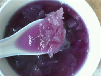 紫薯银耳汤的做法步骤1