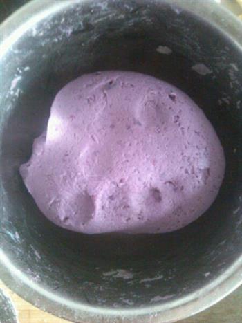 芝士紫薯饼的做法步骤2