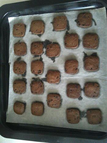 可可巧克力豆饼干的做法步骤2