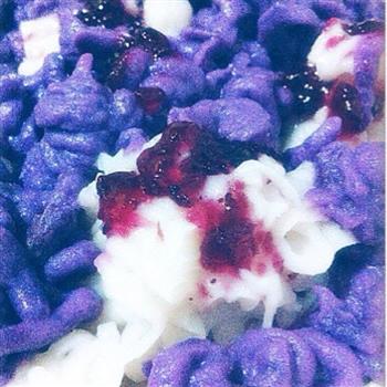 蓝莓山药紫薯泥的做法步骤5