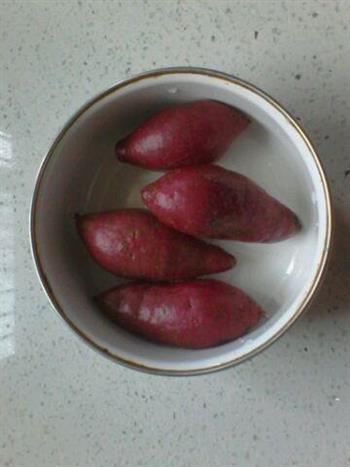 紫薯馒头DIY的做法步骤1