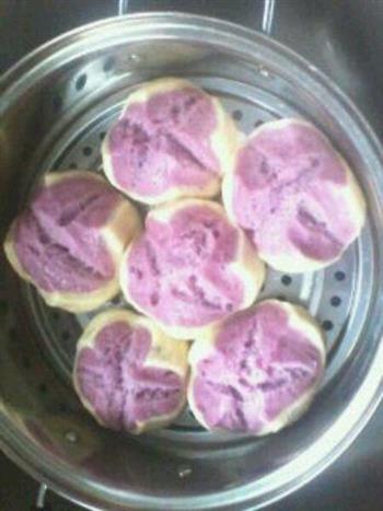 紫薯馒头DIY的做法步骤10