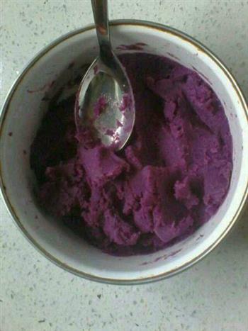 紫薯馒头DIY的做法步骤2