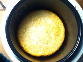 无油无面粉电饭煲木瓜燕麦蛋糕的做法步骤5