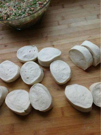 豆角香菇大肉包的做法图解4