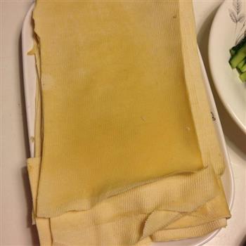 干豆腐卷大葱的做法步骤1