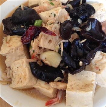 干虾子炖豆腐的做法步骤1