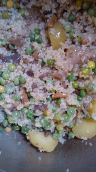 争奇豆宴-豌豆饭的做法步骤8
