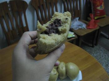 黑糖红豆面包的做法步骤7