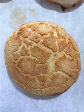 虎皮葡萄干奶酥面包的做法步骤10