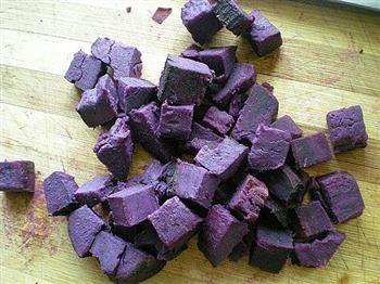 紫薯颗粒吐司面包的做法步骤7