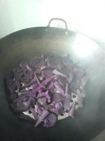 紫薯椰汁西米露的做法步骤2