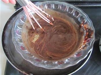 巧克力慕斯刷绣蛋糕的做法图解11