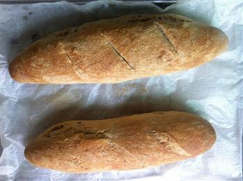 全麦法棍面包的做法步骤9