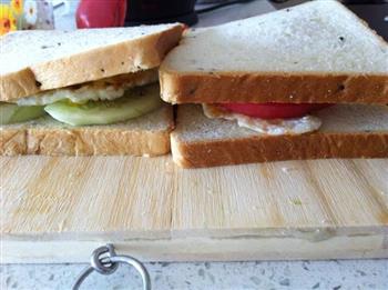 懒人三明治的做法步骤2