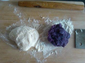 紫薯玫瑰花的做法步骤3