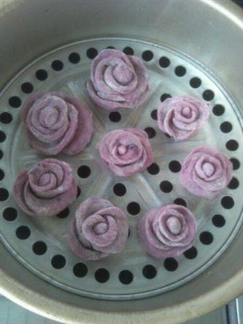 紫薯玫瑰花的做法步骤7