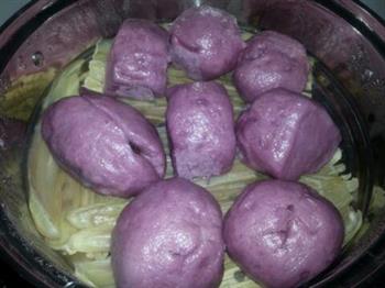 紫薯馒头的做法步骤5