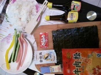 简单的自制寿司的做法步骤1