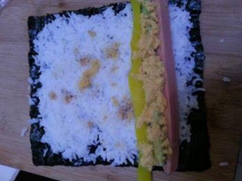 简单的自制寿司的做法步骤2
