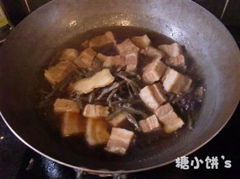 豇豆干烧肉的做法步骤5