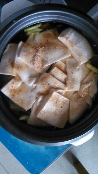 水煮豆腐杂蔬煲的做法步骤7