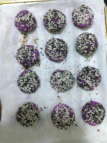 紫薯饼的做法图解7