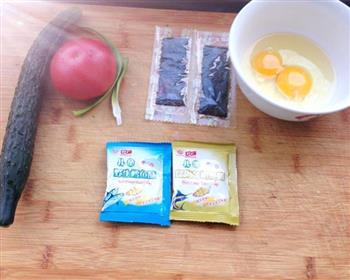 韩式海苔鸡蛋饼的做法图解1