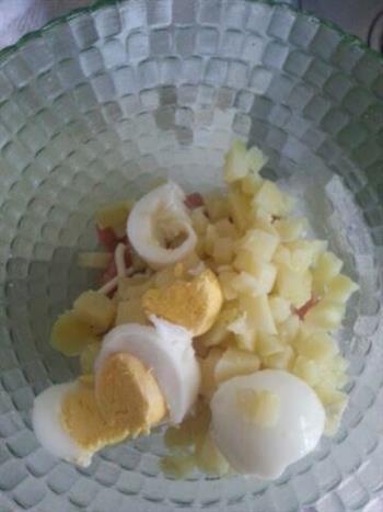 土豆鸡蛋色拉的做法图解5