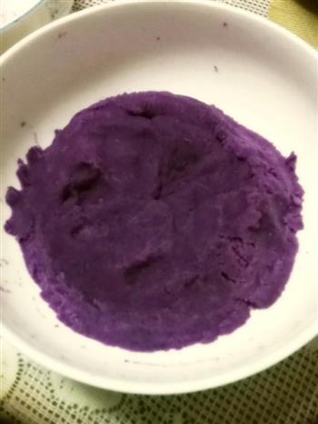 好吃的芝心紫薯球的做法图解2