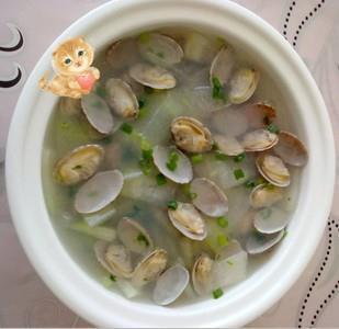 冬瓜蛤蜊汤的做法图解3