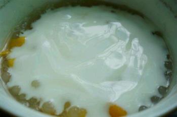 酸奶芒果西米露的做法步骤4