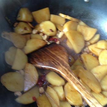 土豆炒肉末的做法步骤4