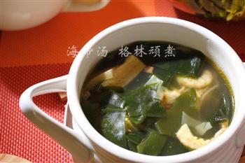 韩式海带豆腐汤的做法步骤4